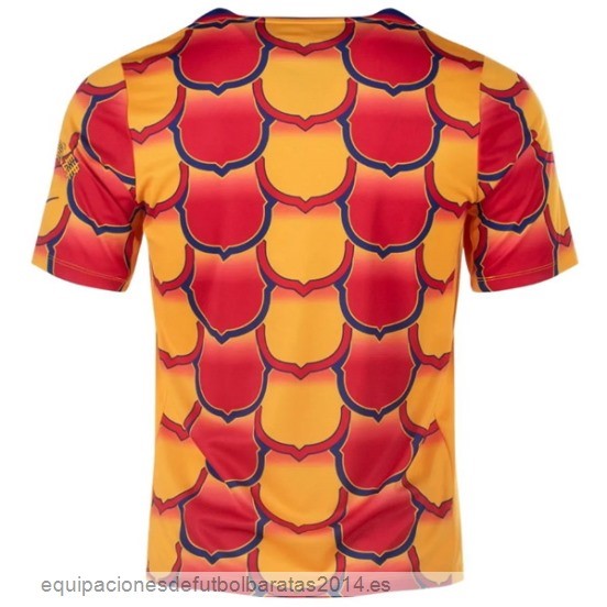 Nuevo Tailandia Previo al partido Camiseta Barcelona 24/25 Naranja Baratas